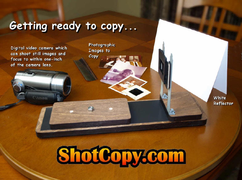 PHOTO ShotCopy Getting started with ShotCopy to copy scan convert